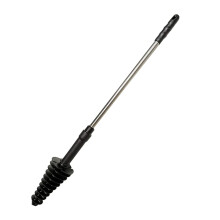 RoxNvm Toilet Plunger, Toilet Clog, Toilet Unblocker, Toilet Dredge Tool, Toilet Plunger with Flexible Rubber Head and Stainless Steel Handle, Po