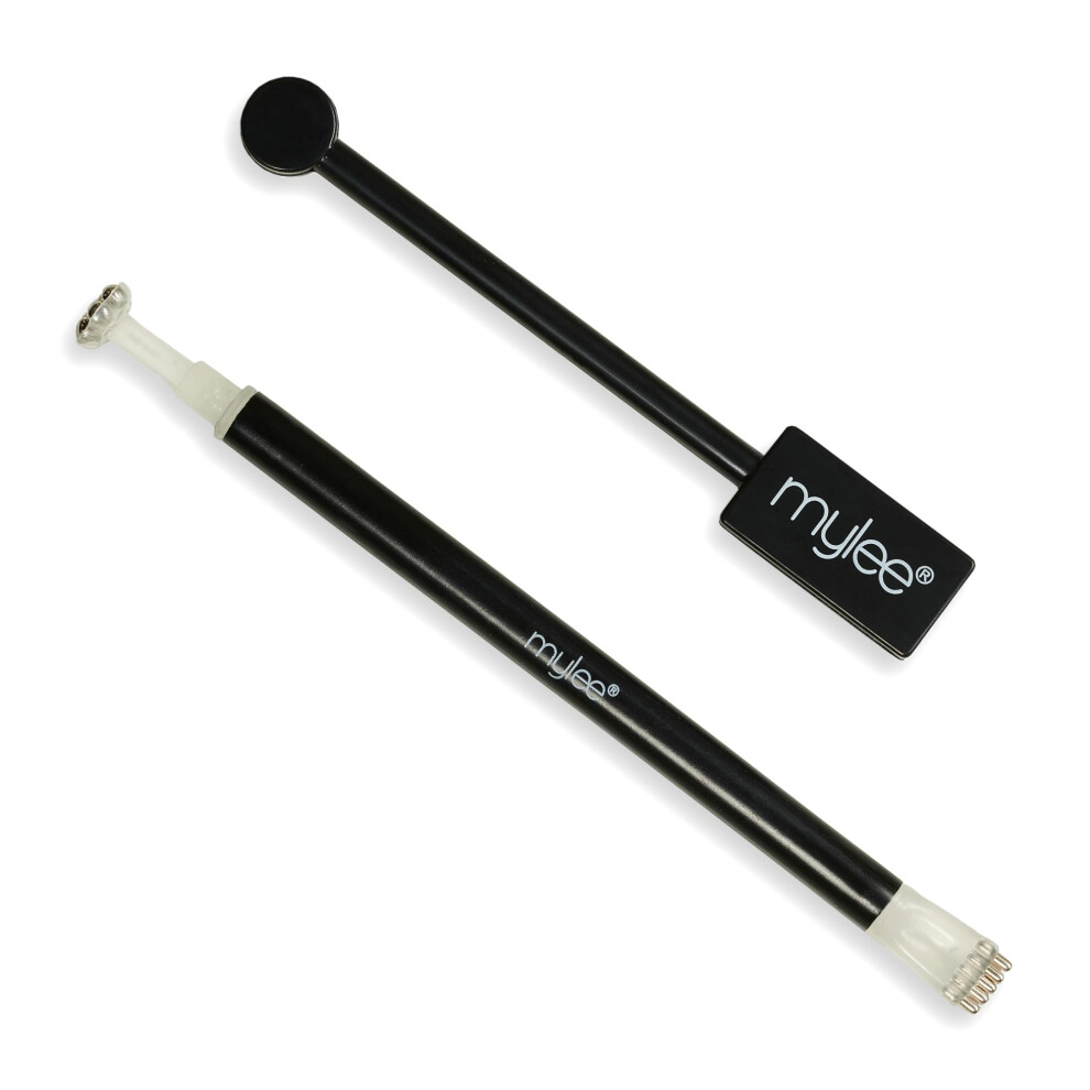 Mylee Magnet Duo For Cat Eye Gel Nail Polish, 2 Pcs Magnetic Stick, Diy Nail Art Manicure Tool For 3D Halo Cat Eye Effect, Led Uv Polish, Magnet