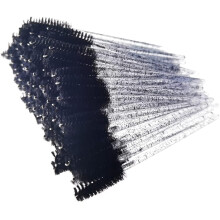 ZHIYE 50 pcs Eyelash Mascara Brushes, Wands Applicator Eyebrow Brush Makeup Kit, Eyebrow Castor Oil Brush Makeup Tool