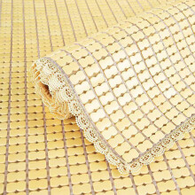 Cooling Bamboo Mat for Summer, Foldable Bamboo Sleeping Mat with Straps, 200x220cm Brown