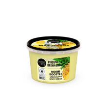 Organic Shop 250ml Body Scrub Mood Booster Energizing Pineapple & Brown Sugar