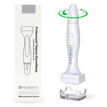 KOI BEAUTY Adjustable Derma Stamp, Professional Microneedling for Home, Dermastamp for Scalp Hair Beard Growth Face Body, Derma Roller & Micronee