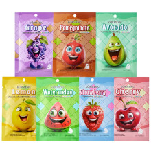Face Masks Skincare- 7 Sheet Face Mask Moisturizing And Smoothing-Fruit Face Mask Gift Set Improve Dullness & Brighten-Sheet Face Mask Gifts For