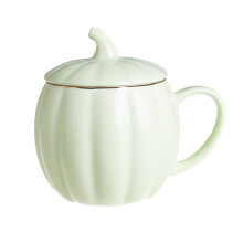 Hot Sale! Poaug Water Bittle, Glass&Bottle Flash Sale Cute Pumpkin Cup With Lid Green A For Kitchen Deal Of The Day
