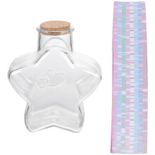 1 Set Origami Star Paper Strips with Star Shaped Bottle Birthday Gift for Girls