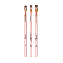 Acrylic Nail Brush Set, 3Pcs Acrylic Powder Nail Brushes for Acrylic Application, Nail Art Brush for 3D Carving & Detailing Design, Nail Extensio