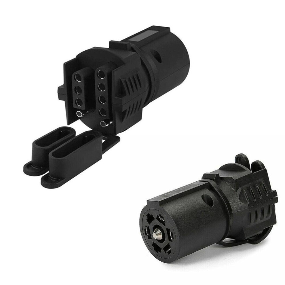Trailer Plug Adapter Converter For American Standard 7 Way Into 4Way 5Way Black 9322103915137