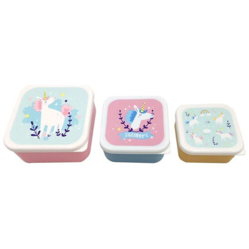 Lunch Box Plastic Box Storage Box - Unicorn