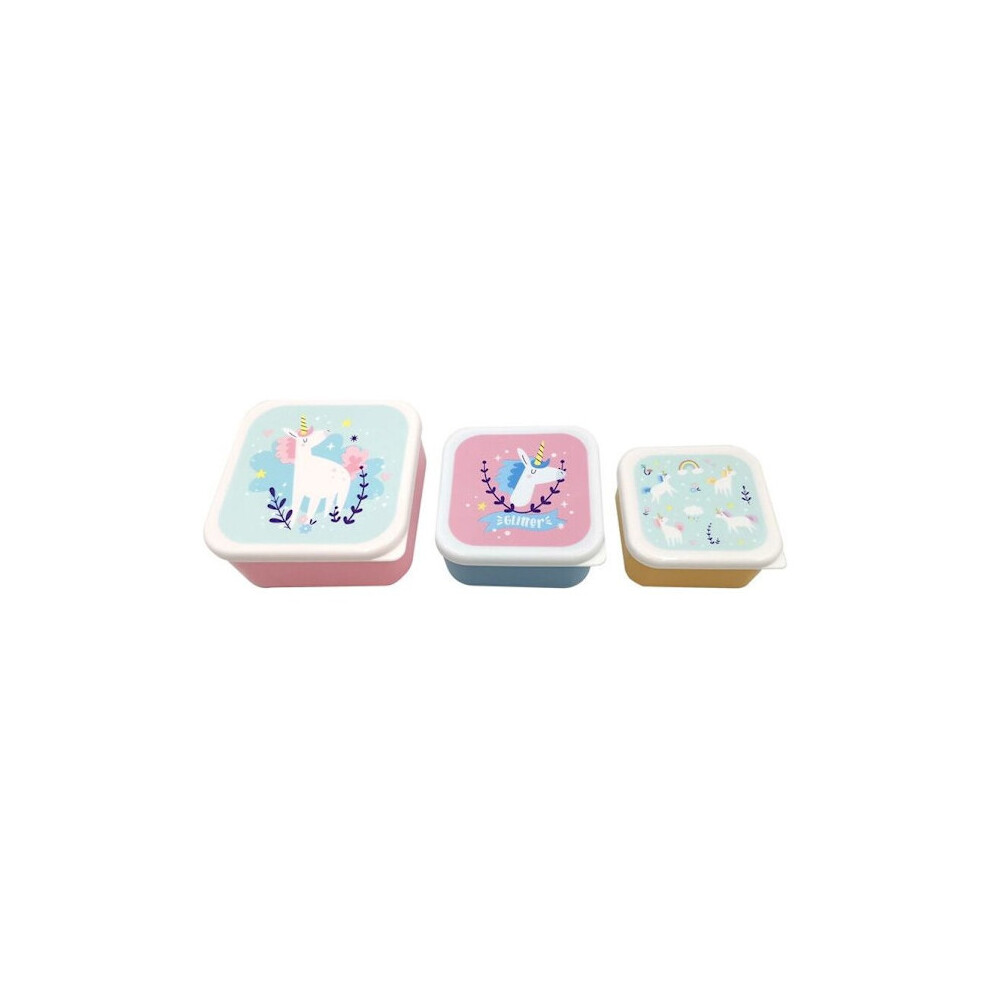 Lunch Box Plastic Box Storage Box - Unicorn