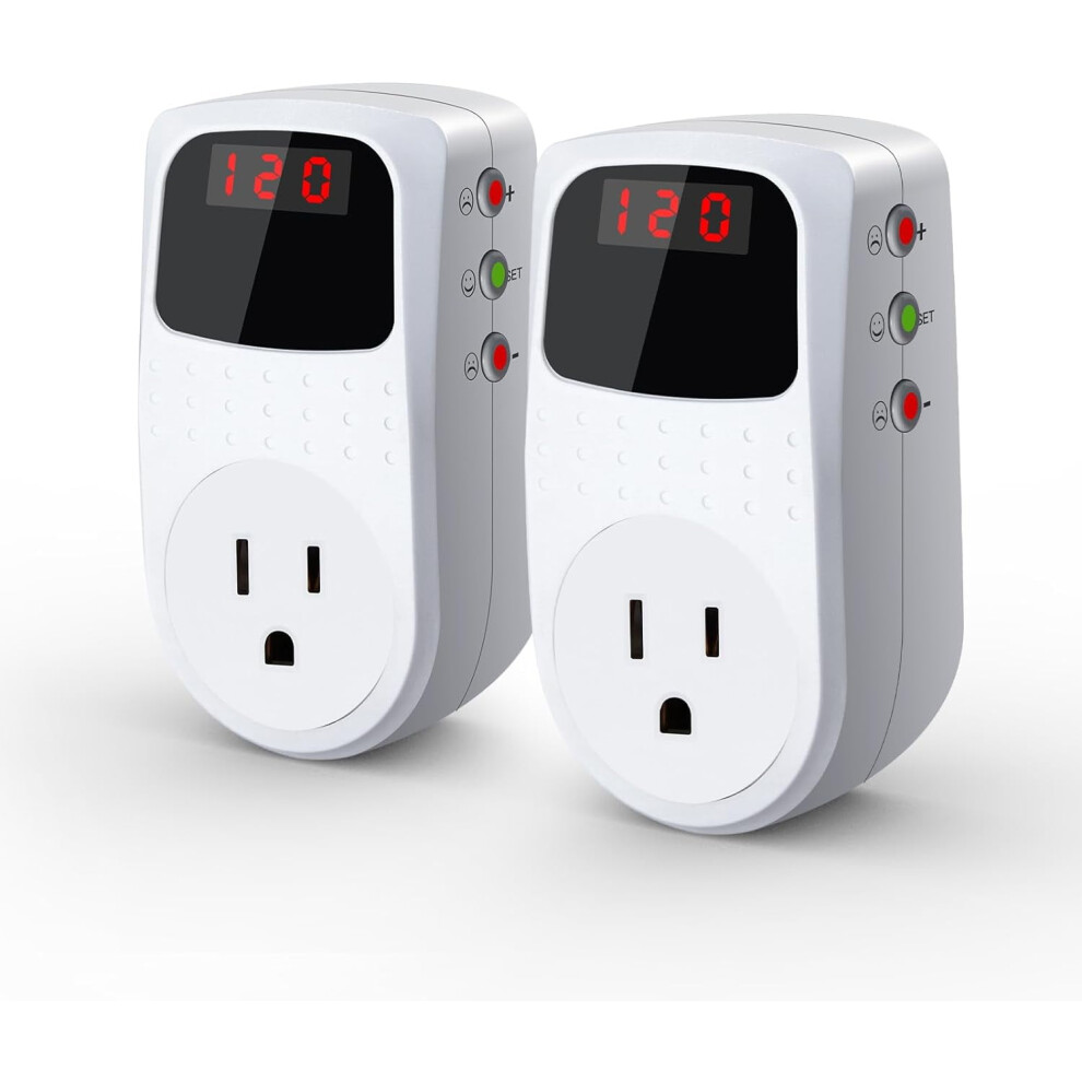 Surge Protector Outlet, Voltage Regulator, Surge Protector For Refrigerator/Tv/Pc/Home Appliance, Wall Tap 9322103915823