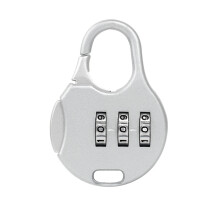 LKWLPD Small Combination Locks 3 Digit Combination Luggage Lock Custom Combo Suitcase Padlock for Travel Bags or Backpacks Sports Locker,A One Size