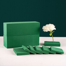 SUSUchens 2Pcs Flower Clays, High Water Retention, Short Absorption Time, Compatible with Floral Arrangements, Decorative Foam Blocks