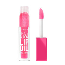 Rimmel Oh My Gloss! Lip Oil 003 Berry Pink, Juicy Shine, Hydrates & Naturally Plumps, Moisture Boost, Vitamin E, Replenishes & Restores the Lips,
