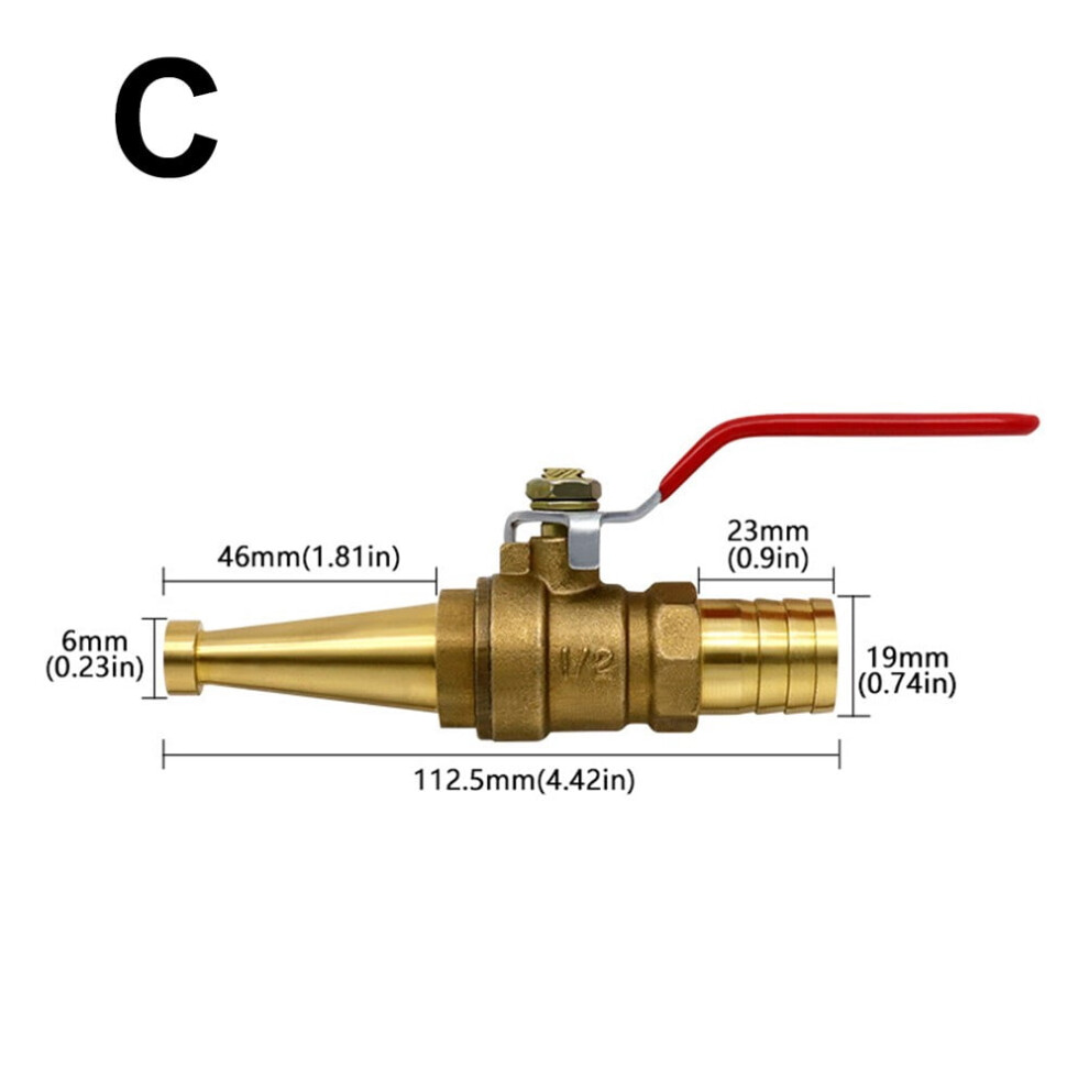 Multi-Functional Brass Hose Sprinkler Valve For Garden Watering,Water Pipe Joint 9314556833441