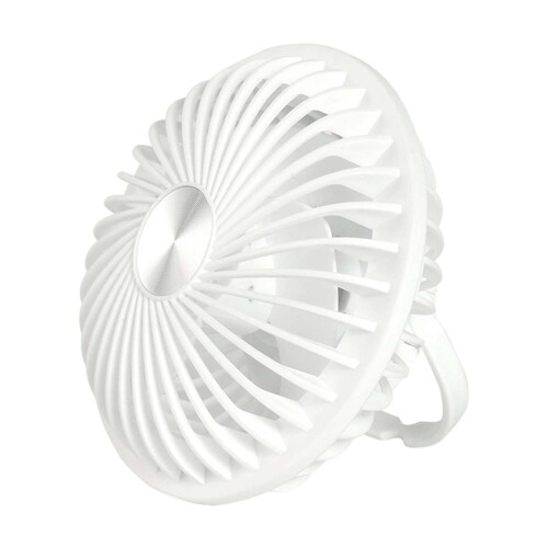 Yonrjhukm USB Rechargeable Fan Multi Function Silent Desktop Desktop Fan Hanging Small Ceiling Fan