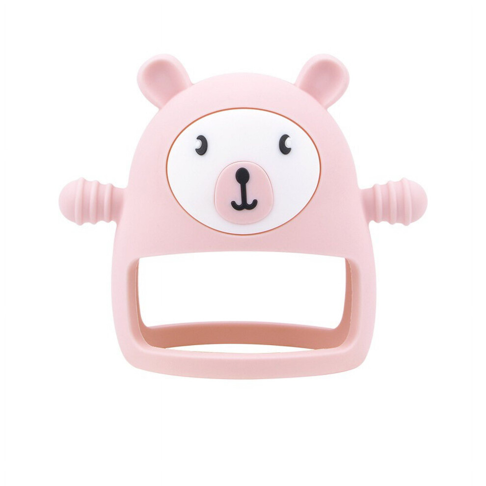 Bear BPA-Free Silicone Teether Mittens for Babies Over 3 Months – Relieves Pain & Meets Sucking Needs
