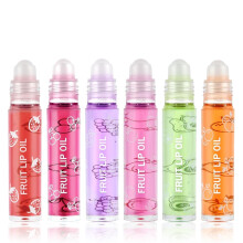 Sularpek 6 Pcs Hydrating Lip Glow Oil, Roll On Lip Gloss Set, Fruit Flavored Lip Gloss Set, Transparent Plumping Lip Gloss Natural Shiny, Lipstic