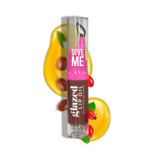 Give Me Cosmetics, Glazed Lip Oil, Infused with Jojoba Oil, Intensely Hydrating and Delivers a Gorgeous, Glossy Finish - Mocha Motive