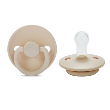 Baby Silicone Pacifier Food Grade Soother BPA Free 6-18 Months Old for Baby Girls Boys Sleepy Outdoor Dummy Pacifier Soother