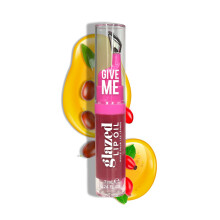 Give Me Cosmetics, Glazed Lip Oil, Infused with Jojoba Oil, Intensely Hydrating and Delivers a Gorgeous, Glossy Finish - Mauve It