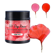 UV DIP Resin Glue Transparent UV Glue Ultraviolets Curing Flower Making Liquid