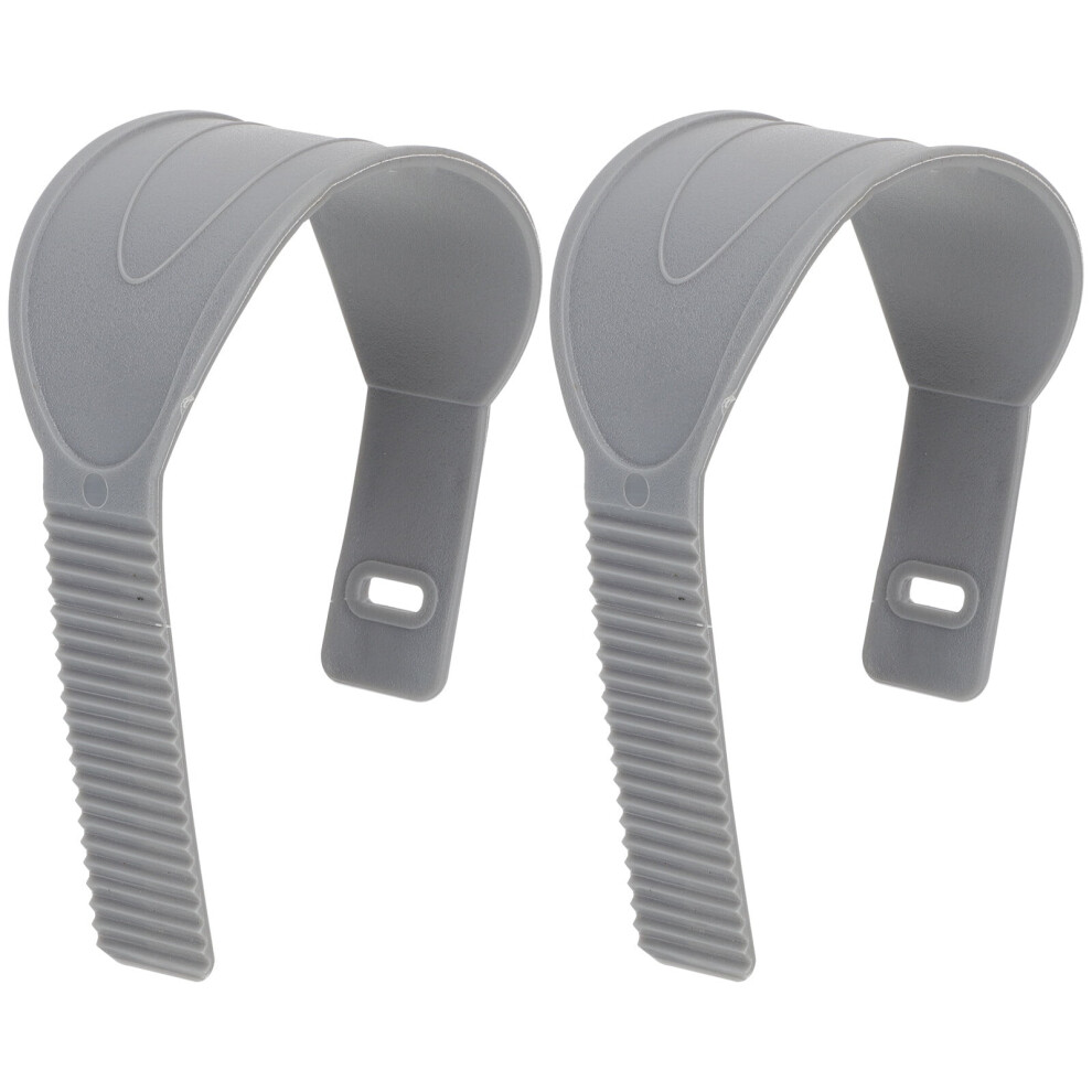 1 Pair of Exercise Bike Pedal Straps Gym Cycle Pedal Straps Adjustable Footrest Straps