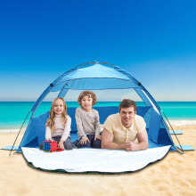 YiFudd Beach Sunshade Tent Outdoor Fishing Camping Tourism Tent Automatic Beach Tent