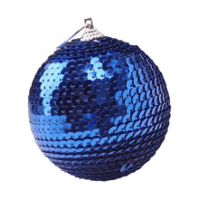 SKDOGDT Clearance, 3.14in Dark Blue Shatterproof Christmas Balls Ornaments, compatible with Christmas tree hang decorations