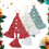 3Pcs Christmas Tree Macrame DIY Kit Christmas Handmade Macrame Woven Tree DIY Kit 4