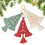 3Pcs Christmas Tree Macrame DIY Kit Christmas Handmade Macrame Woven Tree DIY Kit 6