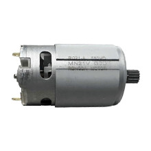 550 DC motor 21V 14 zubov vysoko kompatibilný s mini motorom kompatibilným s elektrickými ručnými pílami