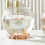 Tersarium Tabletop Fish Tank Globe Fish Bowl Exquisite Fish Bowl Clear Fish Feeding Container 5