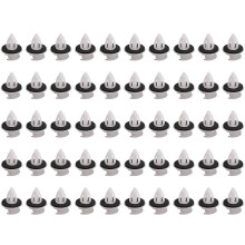 50Pcs Türverkleidungsclips mit Dichtungsring für E34 E36 E38 E39 E46 X5 M3 M5 Z3