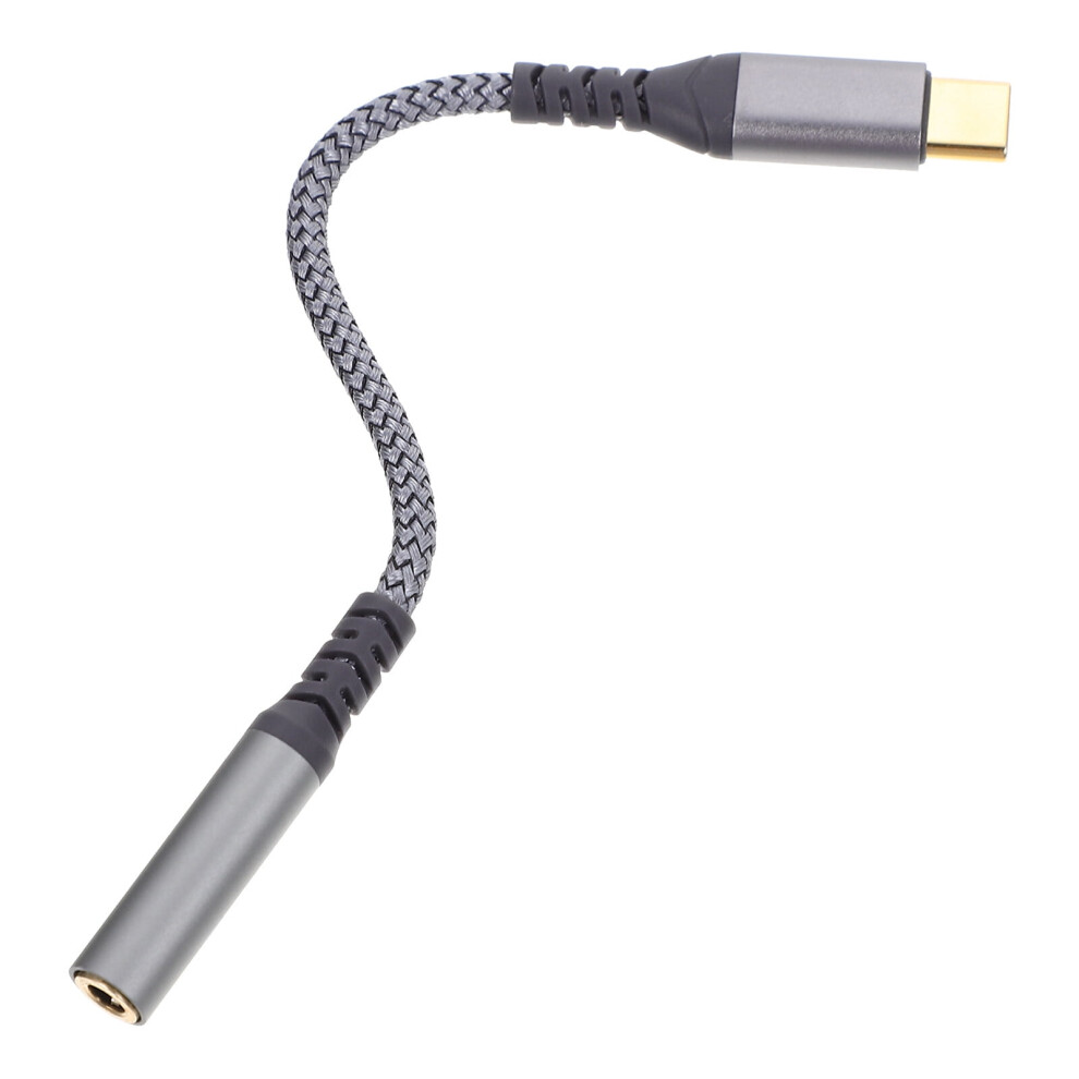 Usb-C Earphone Adapter Cable Usb Type-C To 3.5Mm Headphone Audio Converter 9399596997186
