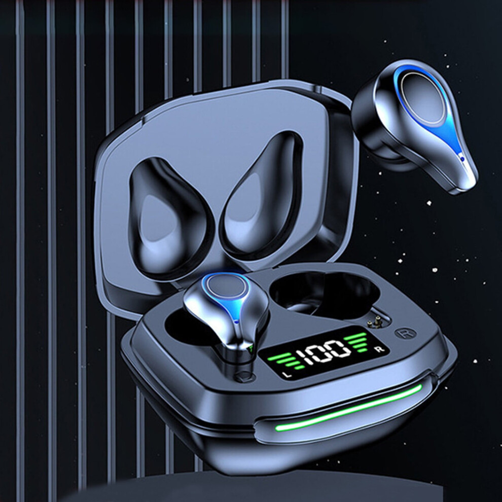 Headphones Gnobogi Smart Digital Wireless Bluetooth Headset In-Ear Noise Canceling Bluetooth Headset Earbuds Portable Audio Clearance 9399596997322