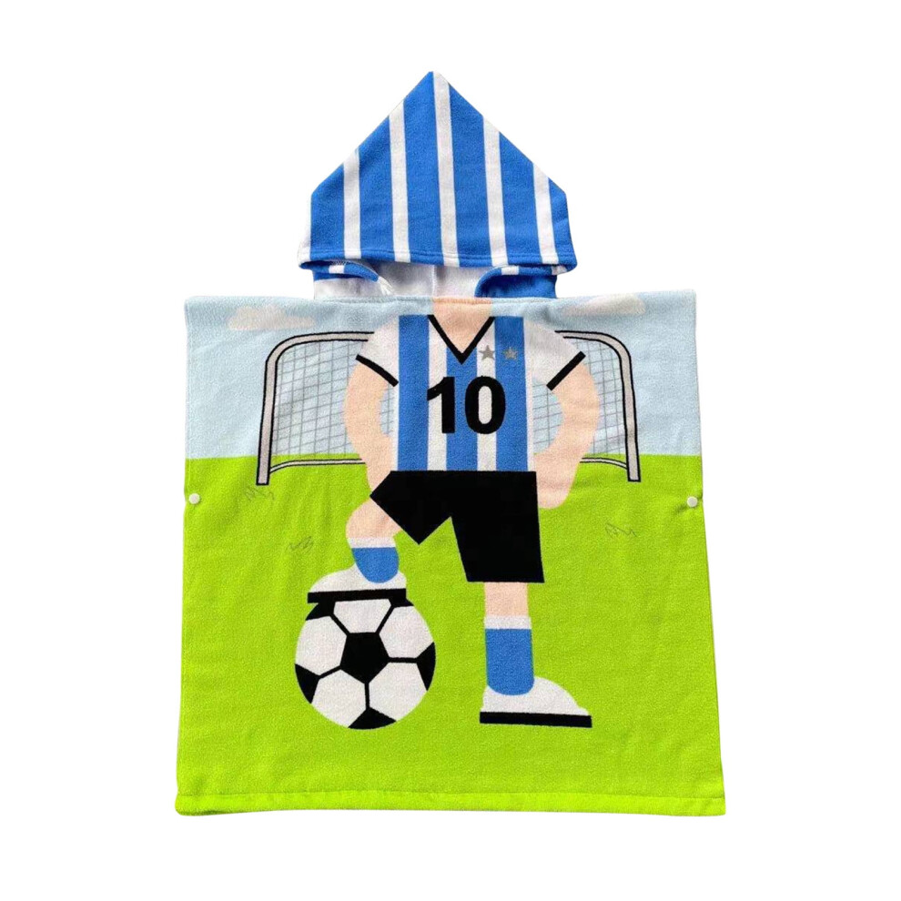 Viflosae Large Bath Towels for Kids, Hooded Bathrobe Cape, Quick Dry & High Absorbent, Compatible with Beach & Bathroom Use