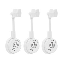 Kayannuo Christmas Clearance Adjustable Rotatable Shower Head Wall Mount Holder No-Punching Shower Rack