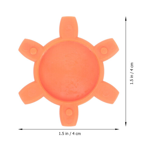 Flexible Coupling Pad Elastic Rubber Spider Insert for Jaw Spider Shaft Coupler 2