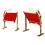 Solid Wood Handwork Rotating shelf of table Embroidery Stitch Holder 8