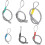 Galvanizing Metal Cable Socks Antislip Pipe Conduit Cable Puller Wire Grips Pull Net Cover Accessory for 4-25mm 2