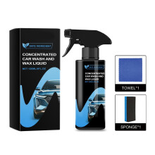 Washup Waterless Car Wash Kit 3 in 1 Washup Car Wash Kit Washup Car Care Solution Waterless Wash Up Car Wash Kit 120ml