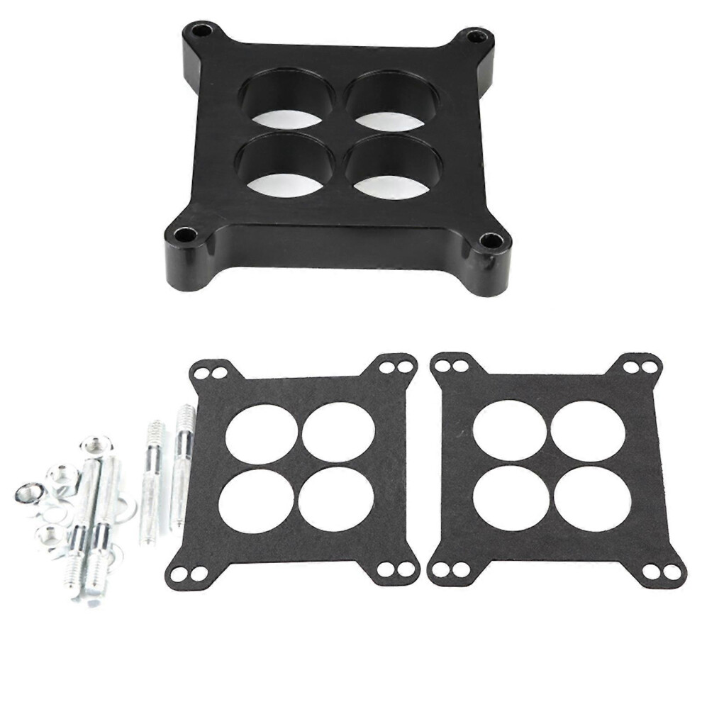 1"Ported 4Bbl Carb Spacer Phenolic Material Fits Chevy Small Block Big Block For Holley 6935161577570