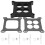 1Ported 4bbl Carb Spacer Phenolic Material Ταιριάζει στο Chevy Small Block Big Block για Holley 2