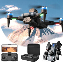 Viflosae FPV Drone with ESC, Camera, Brushless Motor, 2.4G RC Quadcopter, LED Lights, Altitude Hold, Obstacle Avoidance, compatible with Cyber Monday