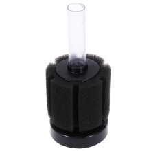 Aquarium Fish Tank Betta Filter Sponge Biochemical Water Corner Filter (Black)