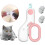 Pet nail clippers with LED light Pink 1