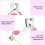 Pet nail clippers with LED light Pink 3