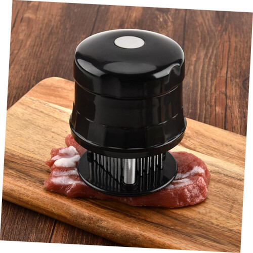 Stainless Steel Meat Tenderizer Tool with Sharp Blades for Steak Pork and Beef, Improves Texture 1