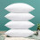18x18 Throw Pillow Inserts UltraSoft Microfiber Fill Decorative Cushion Inserts for Sofa 4 Pack 1