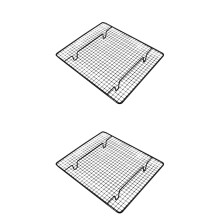 2 Pc Cake Bread Cooling Rack Air Fryer Oven Stainless Steel Cooling Rack Cookie Cooling Nonstick Cooling Rack